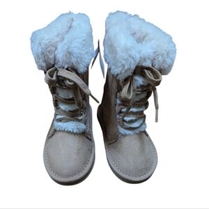 Old Navy Girls lace up boots